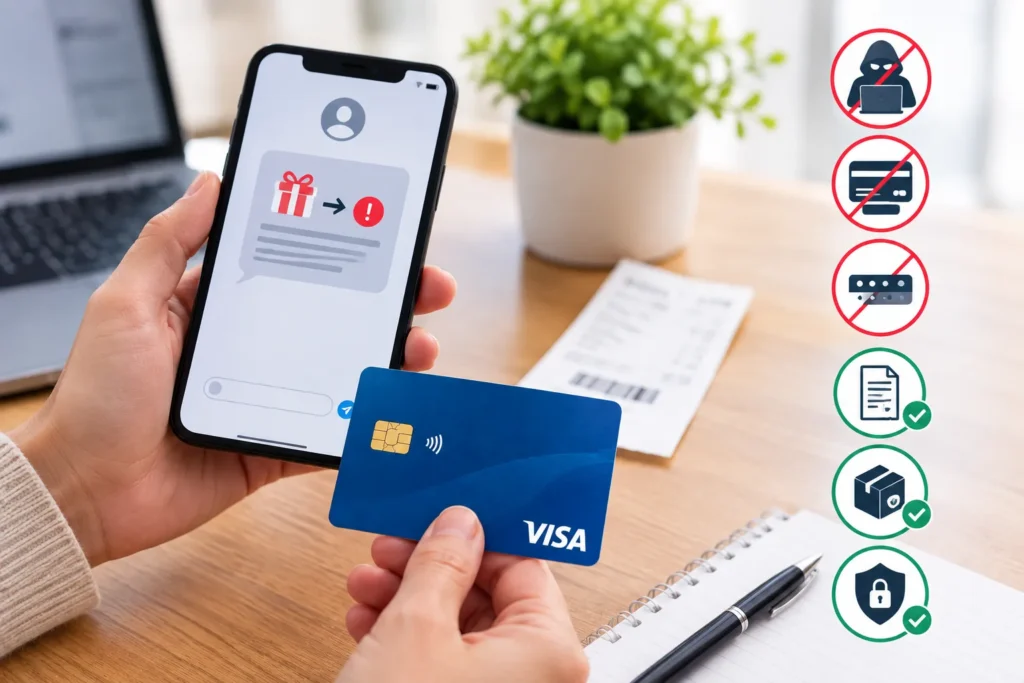 How to protect yourself from Visa gift card scams