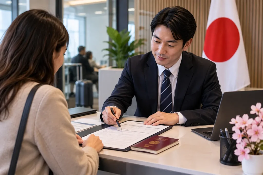 Japan visa application process and documents