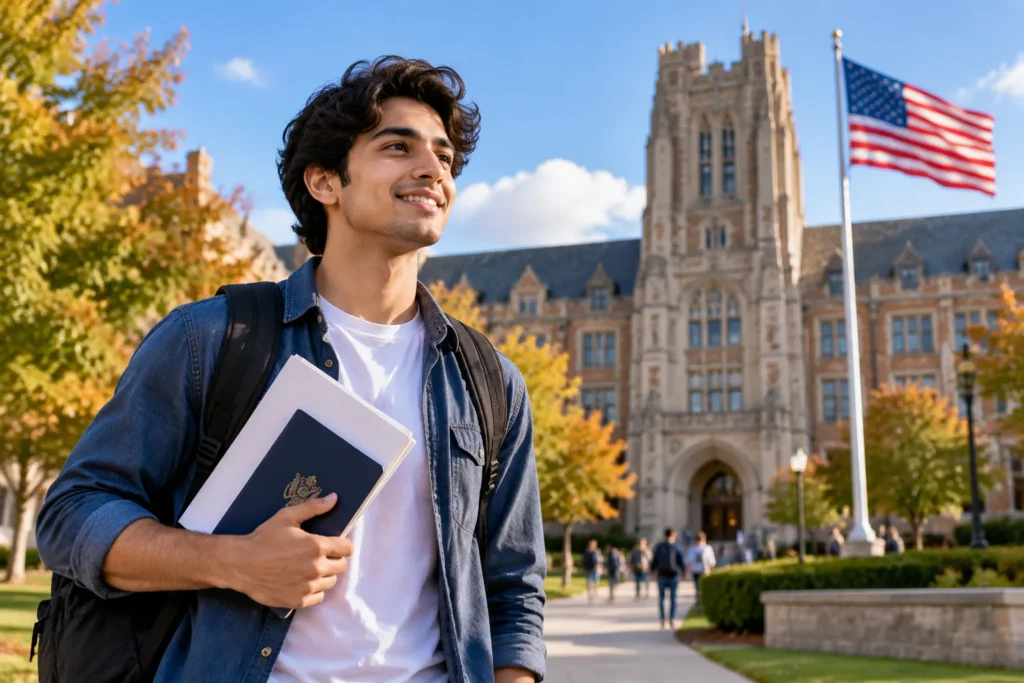 Study Visa in USA Student Campus