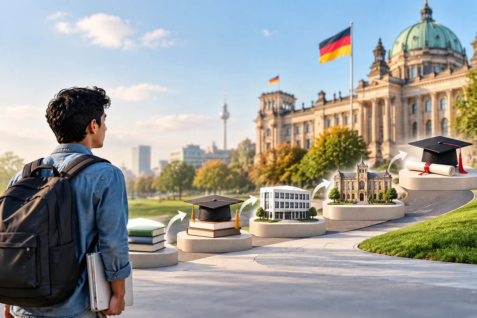 Education pathway for Pakistani students to study in Germany from FSc to university